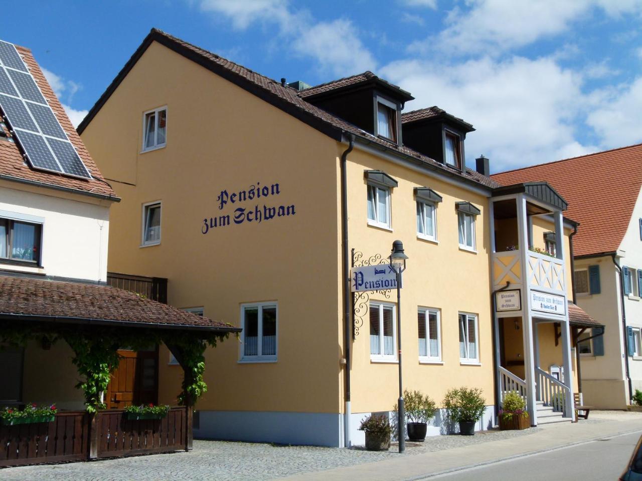 Pension "Zum Schwan" Muhr am See Luaran gambar